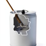 Hanson T-Style Mixer 5 Gallon Drum Pail Mixer Aluminum-0