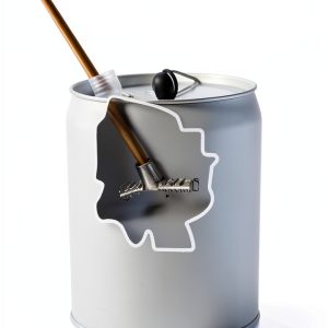 Hanson T-Style Mixer 5 Gallon Drum Pail Mixer Aluminum-0