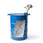 Nanhaiquweiruisi PX200 Pneumatic Drum Mixer Stainless Steel-0