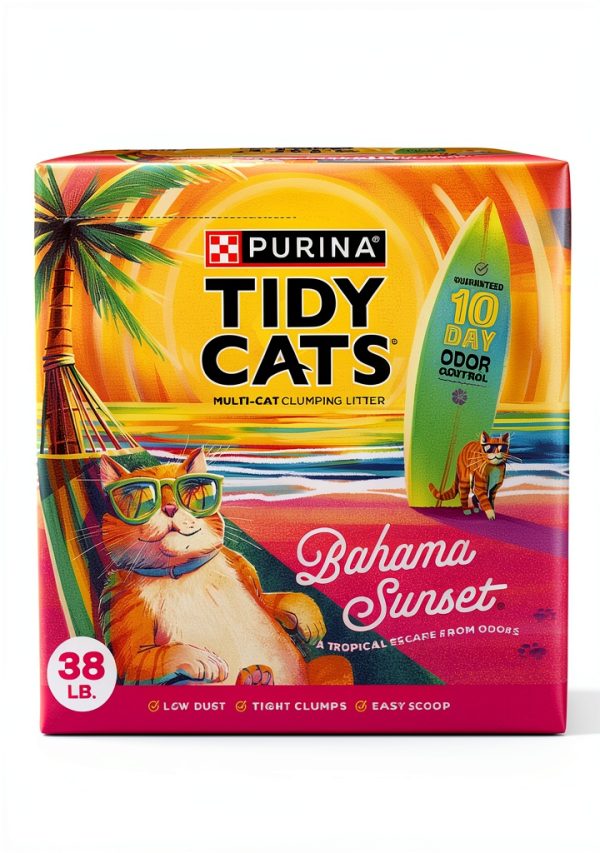 Purina Tidy Cats Clumping Litter Odor Control Bright-0