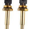 Hnemix Brass Push Button Diverter RP5649PB Tub Shower Faucet-0