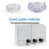 Goktvai Faucet Index Buttons Plastic Transparent 6 Pack-3