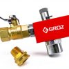 Groz Drum Mixer Stainless Steel Tube Water Pressure Driven-1