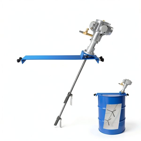 Nanhaiquweiruisi PX200 Pneumatic Drum Mixer Stainless Steel-4
