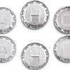 Goktvai Faucet Index Buttons Plastic Transparent 6 Pack-0
