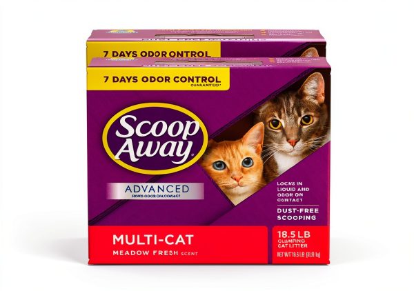 Scoop Away Advanced Multi Cat Clumping Clay Litter-10