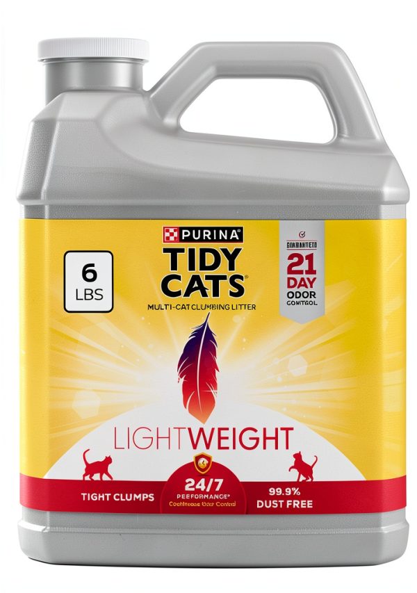 Purina Tidy Cats Lightweight Clumping Cat Litter Odor-0