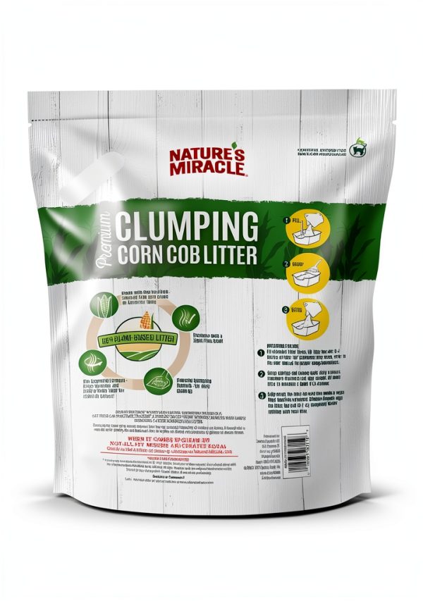 Natures Miracle Clumping Corn Cob Litter Cat Odor Control-1