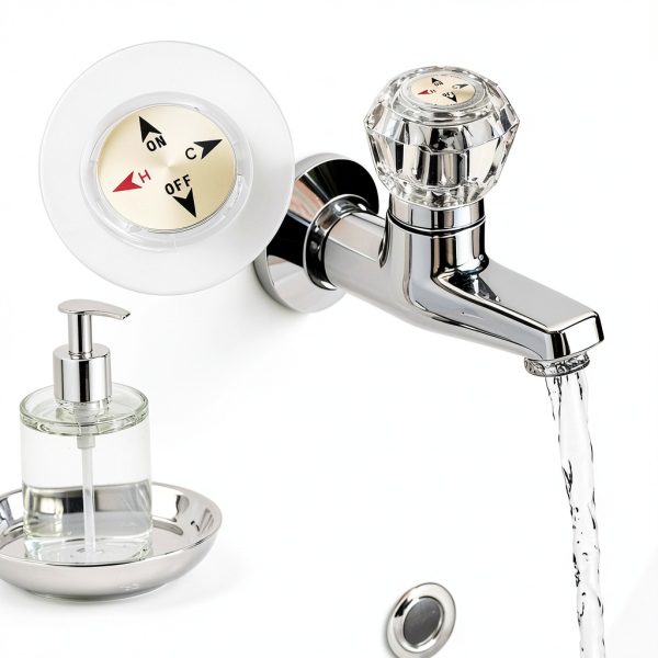 Javiix Faucet Index Button Acrylic Replacement Handle-4