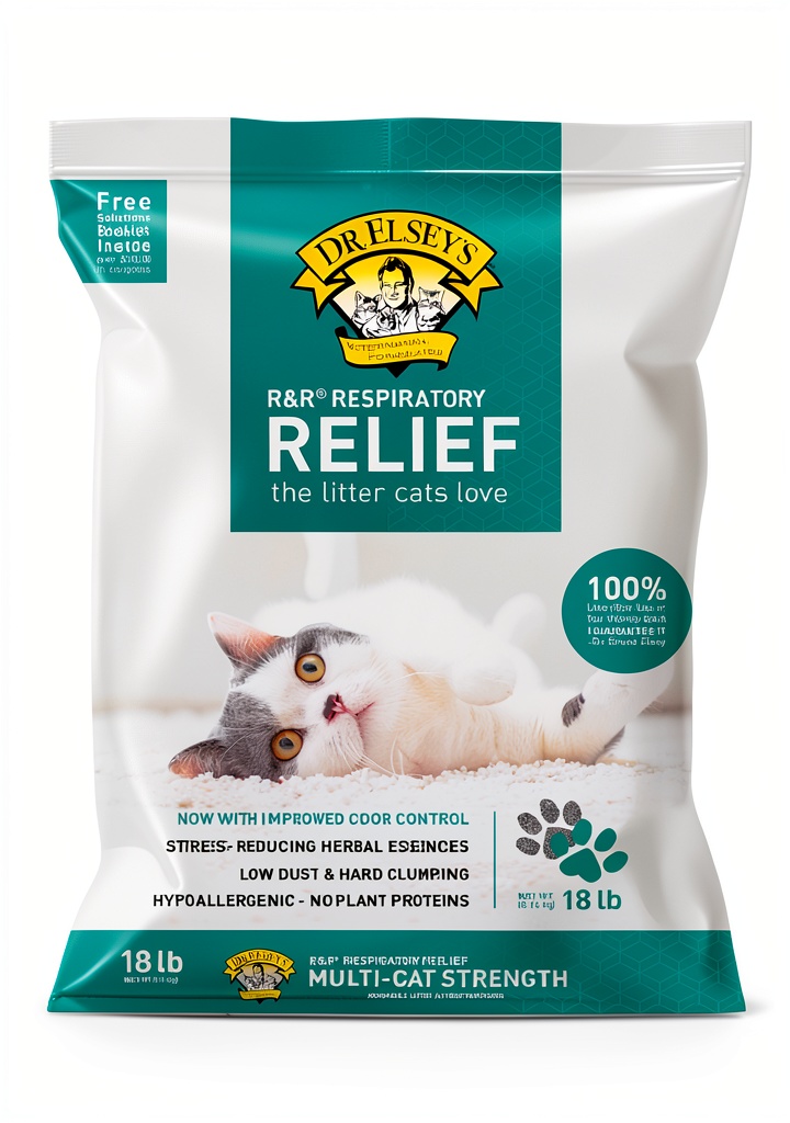 Close-up of Precious Cat Low Dust Clumping Cat Litter grains showing consistent medium size and minimal fine dust