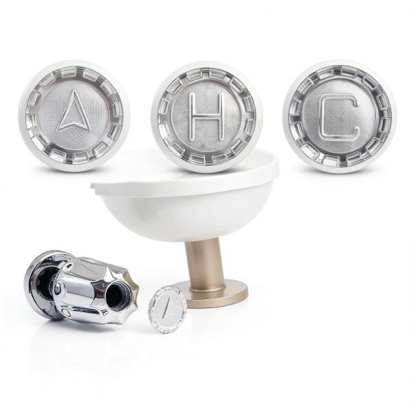 Goktvai Faucet Index Buttons Plastic Transparent 6 Pack-5