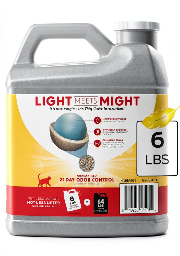 Purina Tidy Cats Lightweight Clumping Cat Litter Odor-4