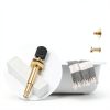 Hnemix Brass Push Button Diverter RP5649PB Tub Shower Faucet-5