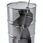 Hanson Drum Mixer Cast Aluminum Heads 36 Inch Shaft-0