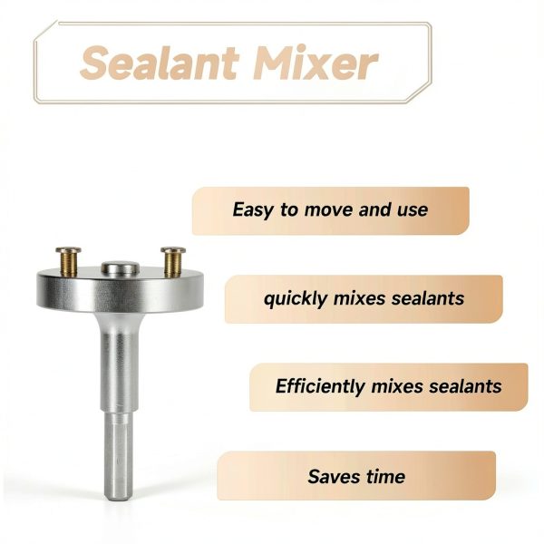 PMTHMPTS Sealant Mixer Aluminum Drill Adapter Aviation Use-6