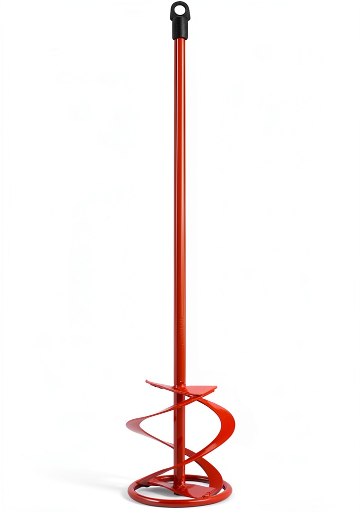 Luminbo Drum Mixer in use with a drill on a 5-gallon bucket