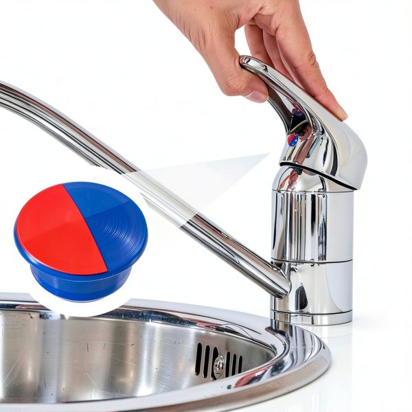 Faucet Index Buttons BEIQIYA Silicone Hot Cold Set-5