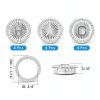 Dreyoo Faucet Index Buttons Acrylic Clear Set-2