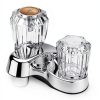 Dreyoo Acrylic Faucet Index Buttons Hot Cold-4