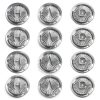 Dreyoo Faucet Index Buttons Acrylic Clear Set-0