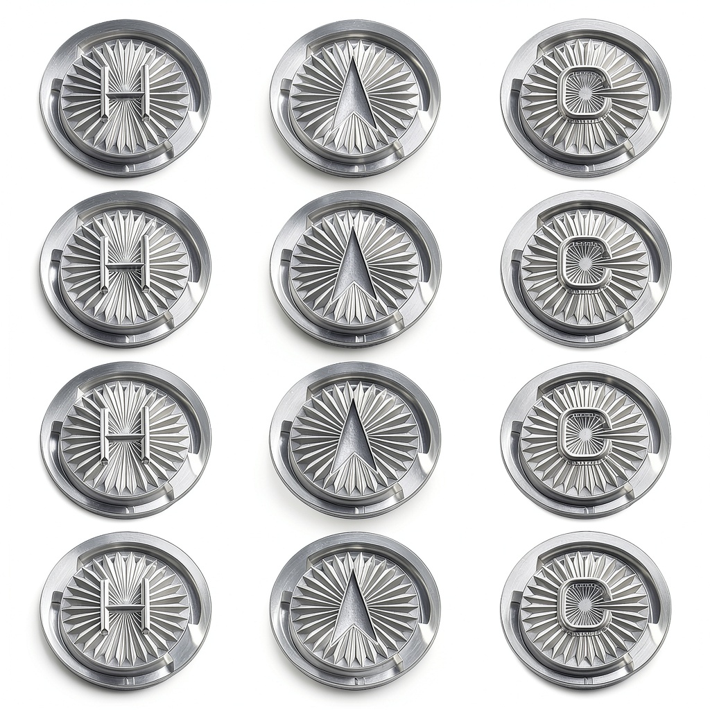 Clear acrylic faucet index buttons installed on a modern bathroom sink