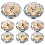 Dreyoo Acrylic Faucet Index Buttons Hot Cold-0