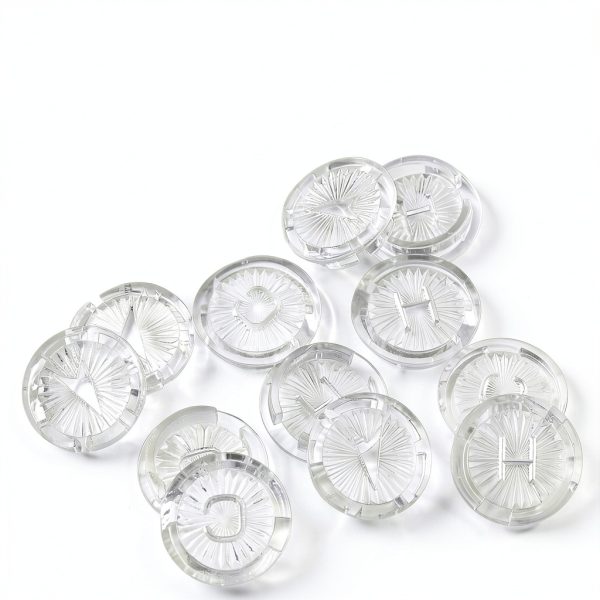 Dreyoo Faucet Index Buttons Acrylic Clear Set-5