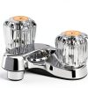 Dreyoo Acrylic Faucet Index Buttons Hot Cold-2
