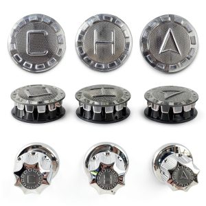 Asofelk Clear Faucet Index Buttons for Bathroom Kitchen-0