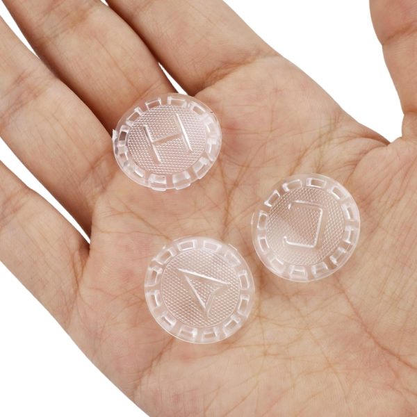 Faucet Index Buttons Fukaisu Transparent Acrylic Replacement Set-6