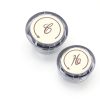 Javiix Gold Acrylic Faucet Index Buttons Set Hot Cold Handles 2 Pack-3
