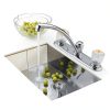 Javiix Gold Acrylic Faucet Index Buttons Set Hot Cold Handles 2 Pack-6
