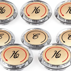 Gosknor Faucet Index Buttons 8 Pack Durable Acrylic Chrome Medium-0