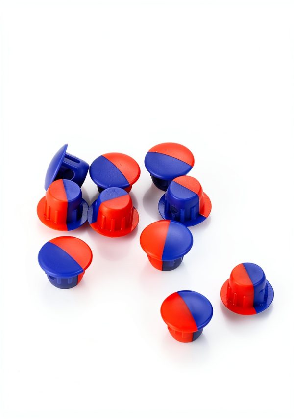 Hot Cold Water Sign ARCORA Faucet Accessories 10 Pack Red Blue Snap-On-5