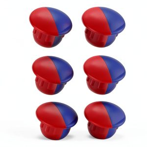 Hot Cold Water Sign ARCORA Faucet Accessories 10 Pack Red Blue Snap-On-0