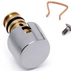 American Standard Brass Faucet Handle Push Button Chrome Finish-0