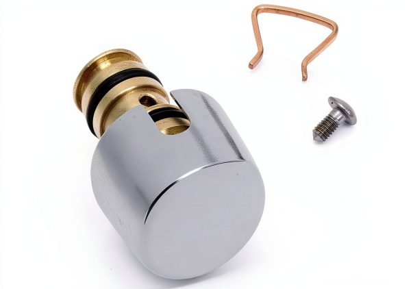 American Standard Brass Faucet Handle Push Button Chrome Finish-0