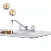 Javiix Gold Acrylic Faucet Index Buttons Set Hot Cold Handles 2 Pack-4