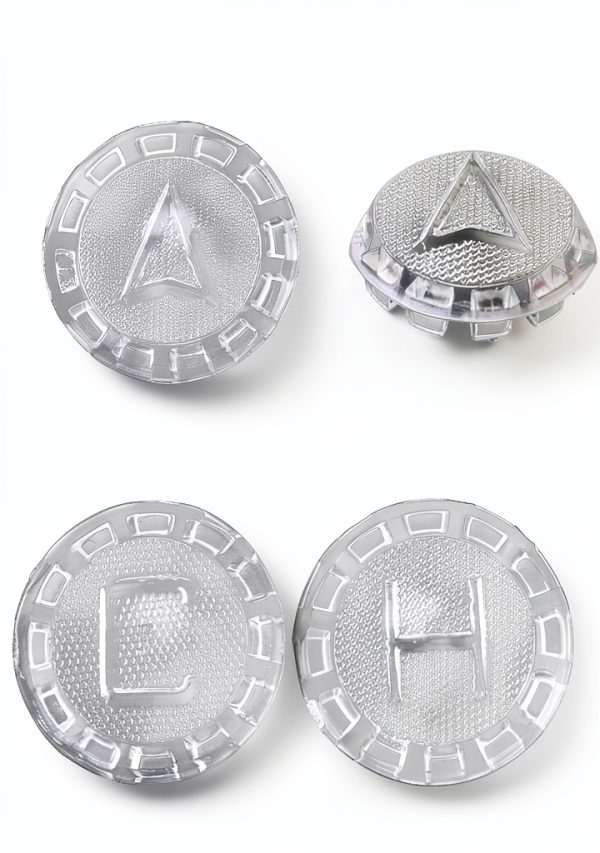 Faucet Index Buttons Fukaisu Transparent Acrylic Replacement Set-1
