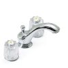 Gosknor Faucet Index Buttons 8 Pack Durable Acrylic Chrome Medium-2