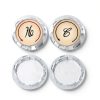 Gosknor Faucet Index Buttons 8 Pack Durable Acrylic Chrome Medium-1