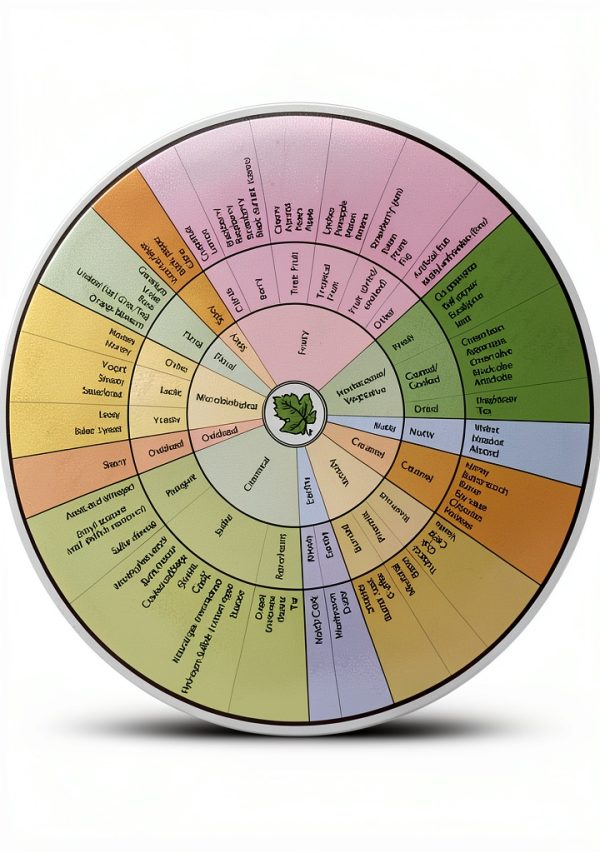 Master Wine Aroma Set - 60 Aromas, 50‑Page Manual, Aroma Wheel-4