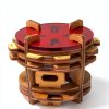 Wine Bottle Puzzle Teaser by Puzzle Potato – Topsy‑Turvy Bottle Lock-3
