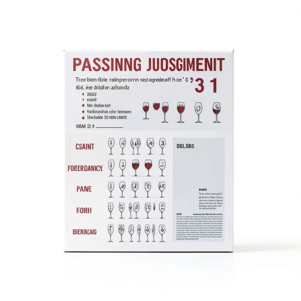 Blind Tasting Party Supplies Set by SiliFine 30-Piece Wine Game Kit-3
