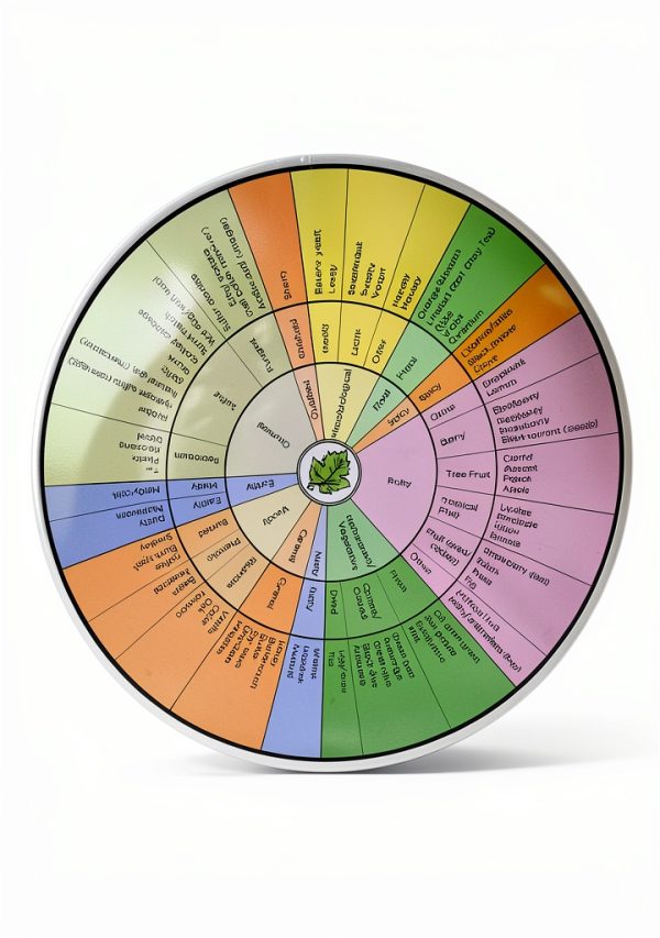 Wine Aroma Wheel A C Noble 10 Laminated Training Wheels-3