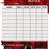 Wine Tasting Scorecard Wine Score Card Rating Sheet, 5×7 inch Wine Tasting Party Supplies Wine Tasting Cards for Single Party,Wind Blind Tasting Party (25 Pack)-2