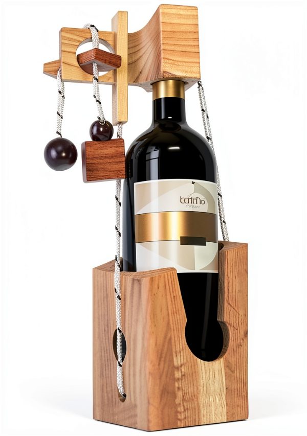 Don't Break the Bottle Puzzle Gift for Adults Wine Puzzle Game-0