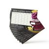 Wine Tasting Scorecards 30pcs Blind Notes by lasuroa Black Paper-2