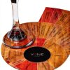 Wine Wheel GUTE Handcrafted Wood Education Wheel Glossy 5 inch-4