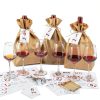 Blind Tasting Party Supplies Set by SiliFine 30-Piece Wine Game Kit-4